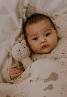 MAMA.LICIOUS BABY-BEDDENGOED -Beige - 00000213