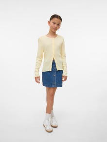 Vero Moda VMMIA Hohe Taille Kurzer Rock -Medium Blue Denim - 10279663
