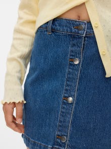 Vero Moda VMMIA Hohe Taille Kurzer Rock -Medium Blue Denim - 10279663