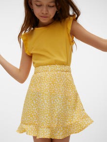Vero Moda VMBLANCA Cintura normal Falda corta -Golden Cream - 10287395