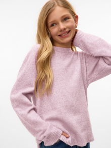Vero Moda VMDOFFY Pullover -Pink-A-Boo - 10291741