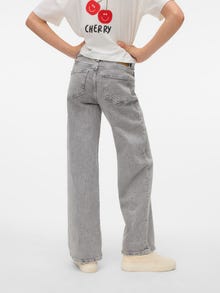 Vero Moda VMTESSA Taille haute Wide Leg Fit Jeans -Light Grey Denim - 10323322