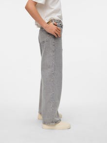 Vero Moda VMTESSA Vita alta Wide Leg Fit Jeans -Light Grey Denim - 10323322