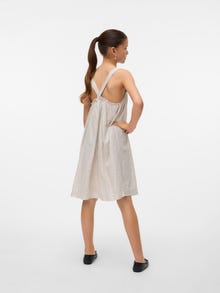 Vero Moda VMPAULINE Lang kjole -Silver Lining - 10326014