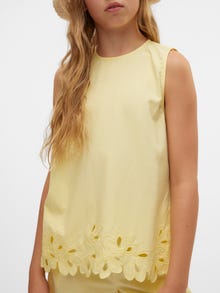 Vero Moda VMGILI Top -Pale Banana - 10326080