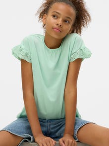 Vero Moda VMPANNA Top -Birds Egg Green - 10326116