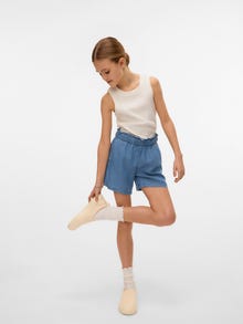 Vero Moda VMHARPER Shortsit -Medium Blue Denim - 10326573