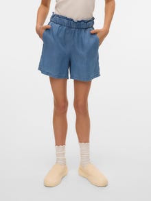 Vero Moda VMHARPER Shortsit -Medium Blue Denim - 10326573