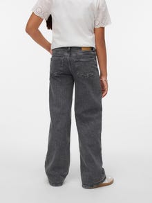 Vero Moda VMTESSA Hög midja Vida ben Jeans -Medium Grey Denim - 10326594