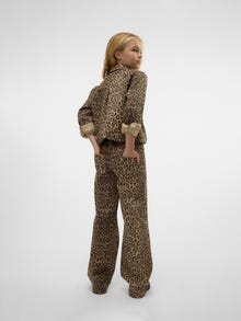 Vero Moda VMDAISY Korkea vyötärö Wide leg fit Farkut -Silver Mink - 10327312