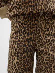 Vero Moda VMDAISY Tiro alto Corte wide leg Vaqueros -Silver Mink - 10327312