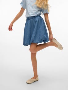Vero Moda VMMASIE Mid waist Short skirt -Medium Blue Denim - 10328655