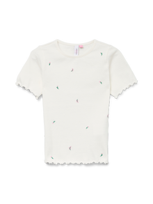 Vero Moda VMHELLE T-shirts -Snow White - 10329311