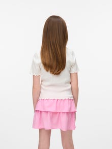 Vero Moda VMHELLE T-shirts -Snow White - 10329311