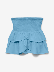 Vero Moda VMEMMA Hohe Taille Kurzer Rock -Airy Blue - 10331087