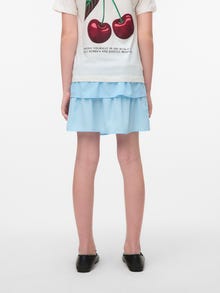 Vero Moda VMEMMA Hohe Taille Kurzer Rock -Airy Blue - 10331087
