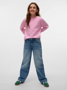 Vero Moda VMBROOK Mid rise Baggy Fit Jeans -Medium Blue Denim - 10332392
