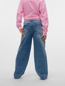 Vero Moda VMBROOK Mid rise Baggy fit Jeans -Medium Blue Denim - 10332392