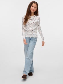 Vero Moda VMLAVENDER Top -Snow White - 10332456