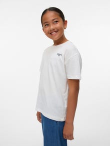 Vero Moda VMOLLY T-Shirt -Snow White - 10332496