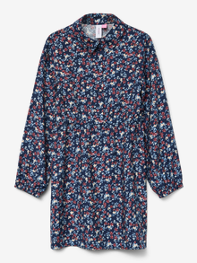 Vero Moda VMLUCY Kort klänning -Navy Blazer - 10332506