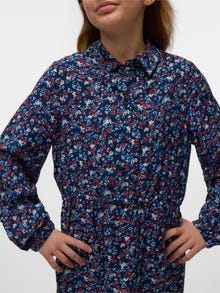 Vero Moda VMLUCY Kort klänning -Navy Blazer - 10332506