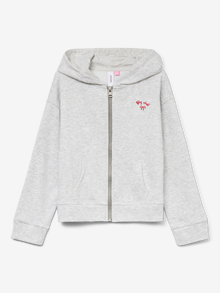 Vero Moda VMTRINA Cardigans en molleton -Light Grey Melange - 10332524