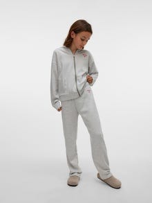 Vero Moda VMTRINA Cardigans en molleton -Light Grey Melange - 10332524