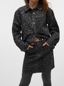 Vero Moda VMLENORA Taille moyenne Jupe courte -Brushed Nickel - 10332584