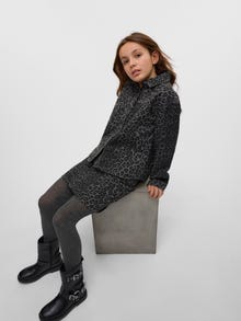 Vero Moda VMLENORA Medelhög midja Kort kjol -Brushed Nickel - 10332584