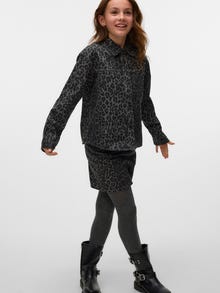 Vero Moda VMLENORA Denim shirt -Brushed Nickel - 10332590