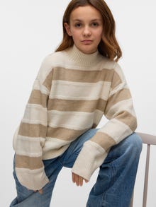 Vero Moda VMINEZ Pullover -Birch - 10332689