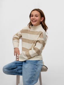 Vero Moda VMINEZ Pullover -Birch - 10332689