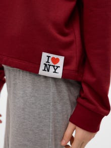 Vero Moda VMNEWYORK Sweatshirt -Syrah - 10332755
