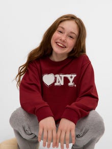 Vero Moda VMNEWYORK Sweatshirt -Syrah - 10332755