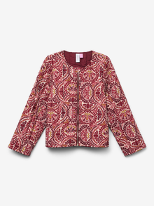 Vero Moda VMFLORENCE Quilted Jacket -Karanda Red - 10333911