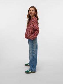 Vero Moda VMFLORENCE Pikowana kurtka -Karanda Red - 10333911