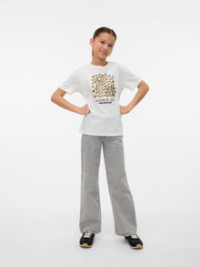 Vero Moda VMCECILIE T-Shirt -Snow White - 10335248
