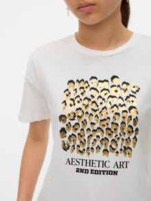 Vero Moda VMCECILIE T-Shirt -Snow White - 10335248
