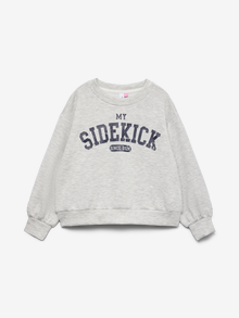 Vero Moda VMHALI Sweatshirt -Light Grey Melange - 10335309