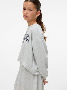 Vero Moda VMHALI Bluza -Light Grey Melange - 10335309