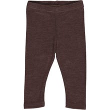 MAMA.LICIOUS müsli Woolly silk leggings -Coffee - 1533022500