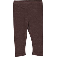 MAMA.LICIOUS müsli Woolly silk leggings -Coffee - 1533022500
