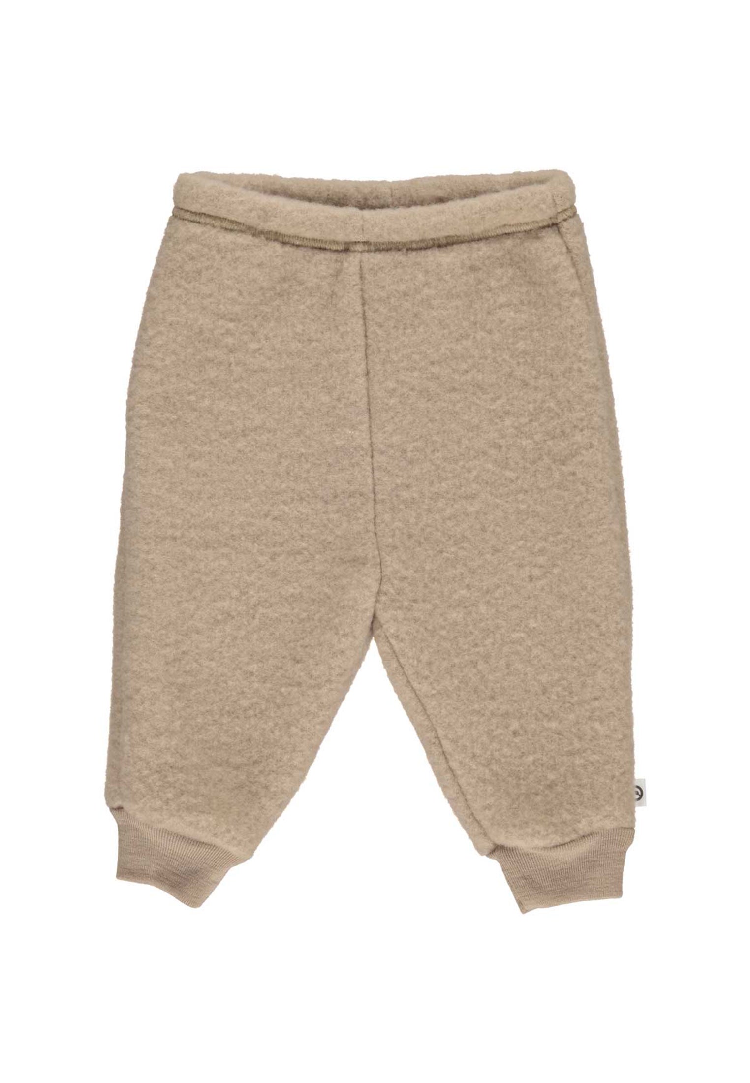Wool fleece baby-trousers