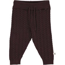 MAMA.LICIOUS müsli Knit trousers -Coffee - 1539002700