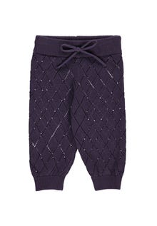 MAMA.LICIOUS Knitted baby-trousers  -Dark Lilac - 1539003000
