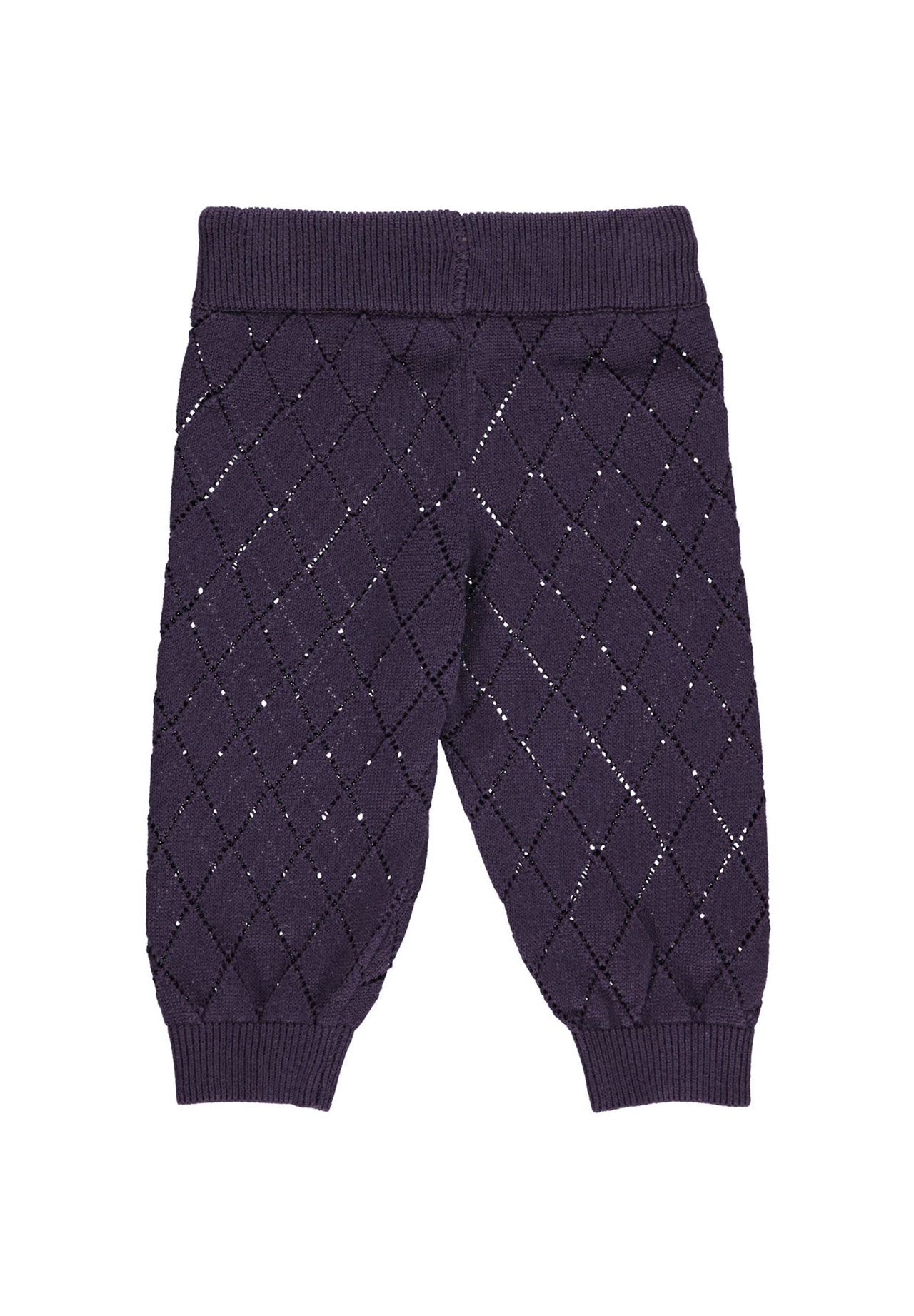 MAMA.LICIOUS müsli Knit trousers -Dark Lilac - 1539003000