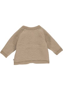 MAMA.LICIOUS Wool fleece jacket  -Seed - 1542003300