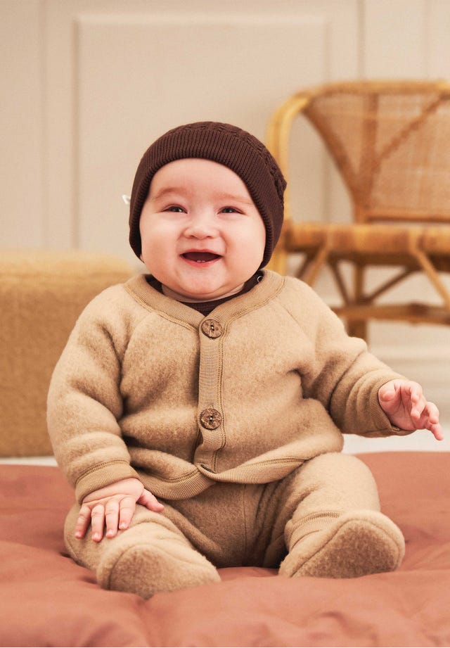 MAMA.LICIOUS Wool baby-fleecejacket  - 1542003300