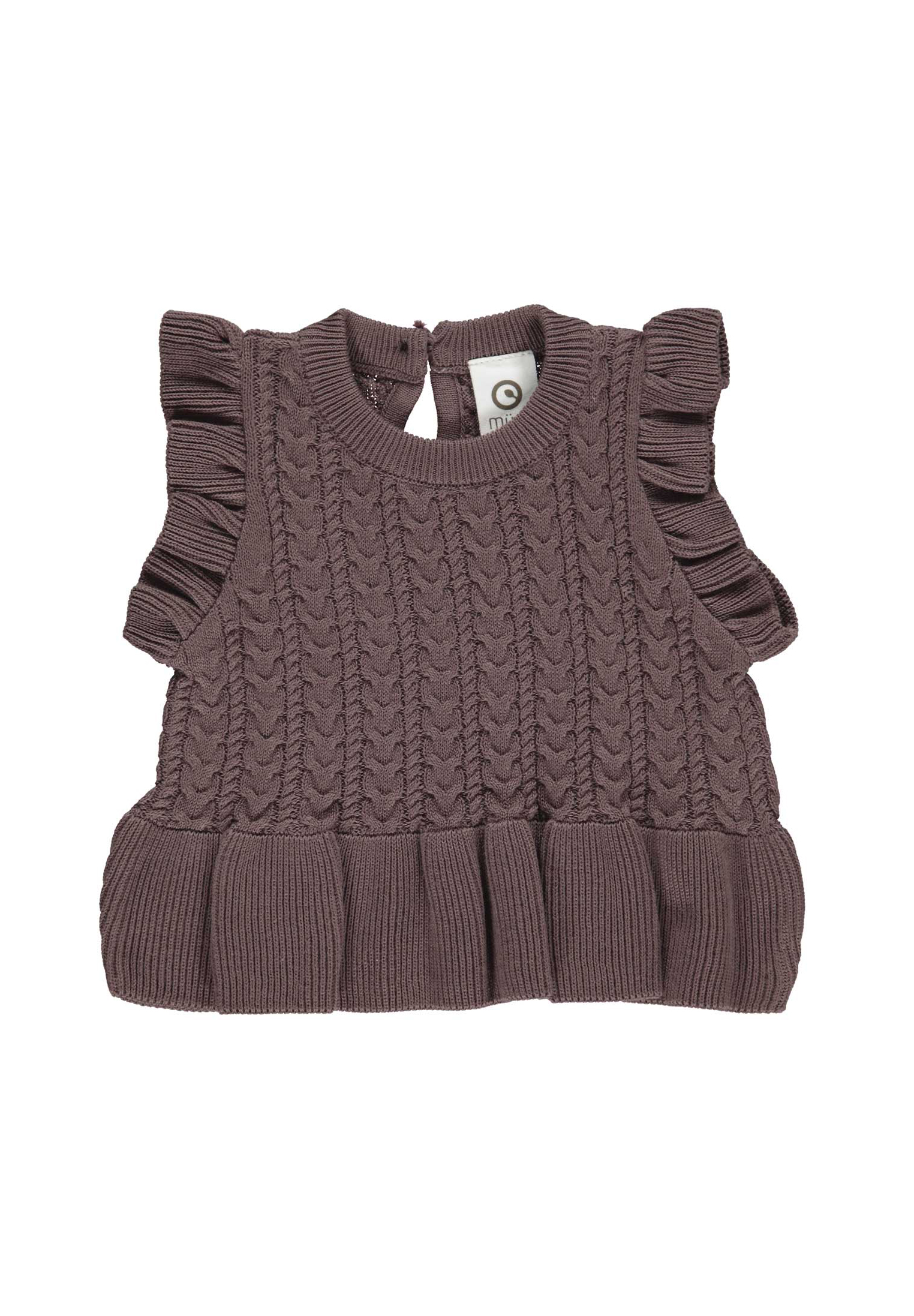 MAMA.LICIOUS Knitted baby-vest -Grape - 1545000400